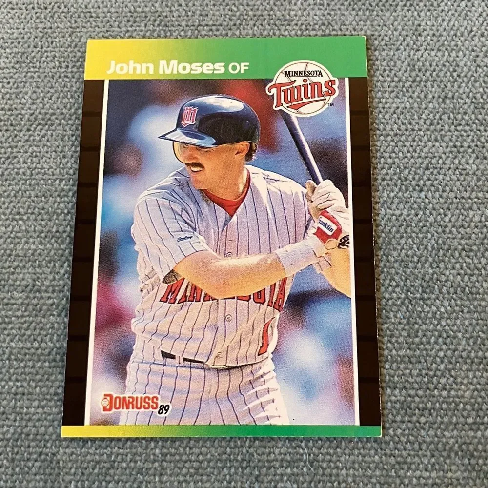 1989 Donruss Minnesota Twins Baseball Card Trading Card